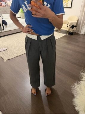 Babaton Foldover Dress Pants
